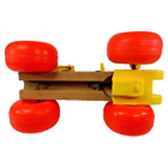 Fisher Price Jalopy Pull Toy #724 1965 Vintage - Picture 10 of 10